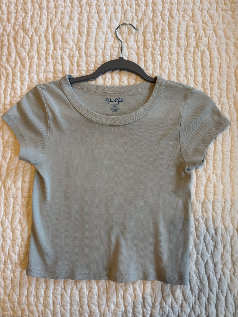 Brandy Melville Baby Blue Short Sleeve Tee